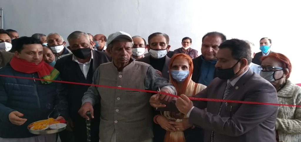 Opening of Health Centre